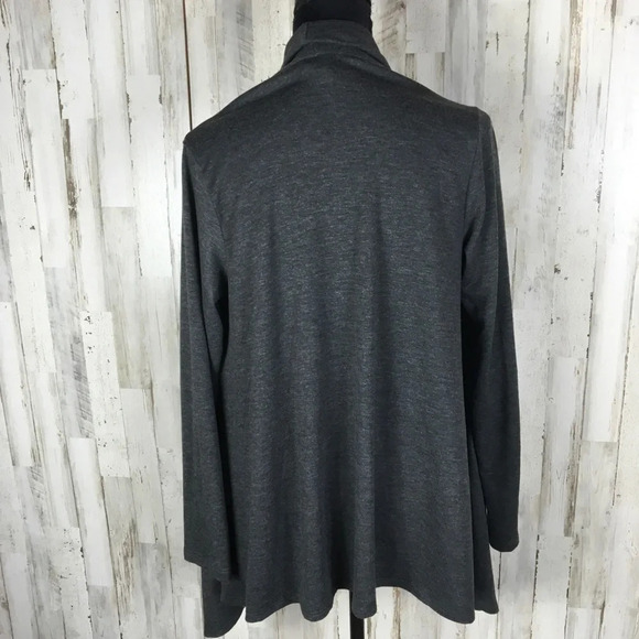 Bobeau Cardigan Poncho Shawl Single Button Cover - Picture 6 of 6